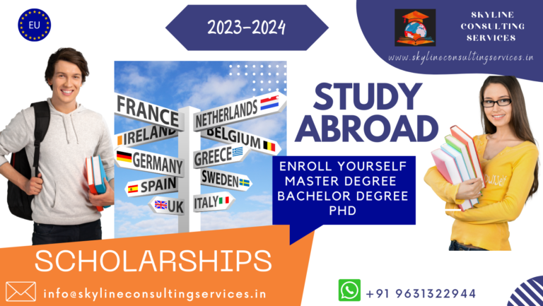 Study in Europe 2023/2024 Scholarships Program